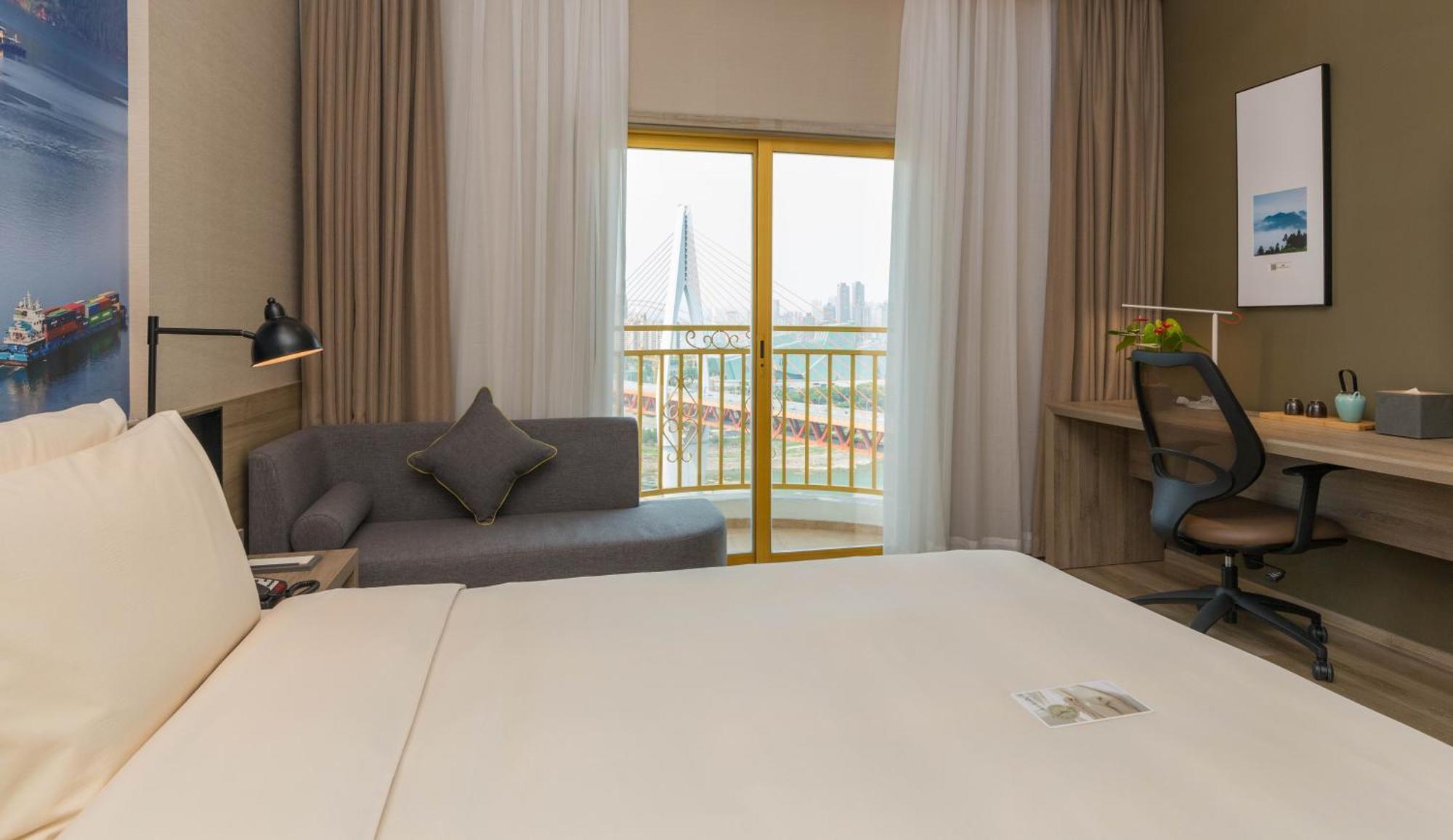 Atour Hotel Chongqing Hongyadong Riverview Dış mekan fotoğraf